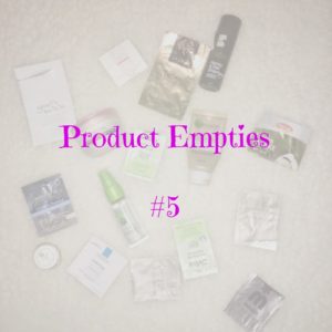 cover product empties