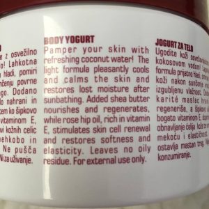 body yogurt description