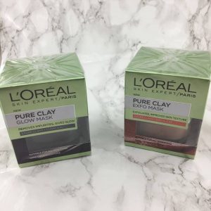 L'Oreal Pure Clay masks